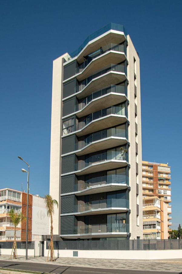 Modern Sea Front Jacuzzi Blue Sky Apartment Alicante Luaran gambar