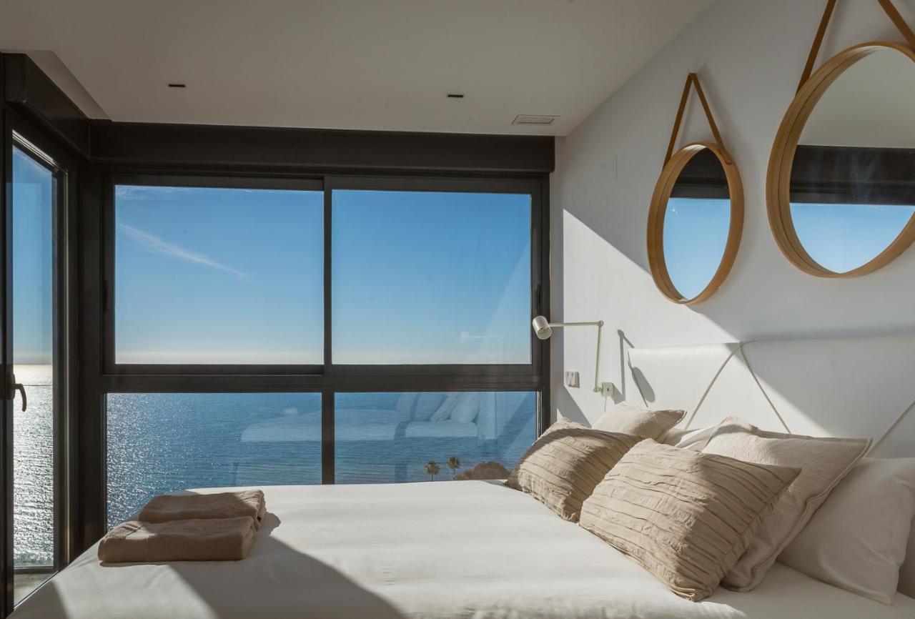Modern Sea Front Jacuzzi Blue Sky Apartment Alicante Luaran gambar