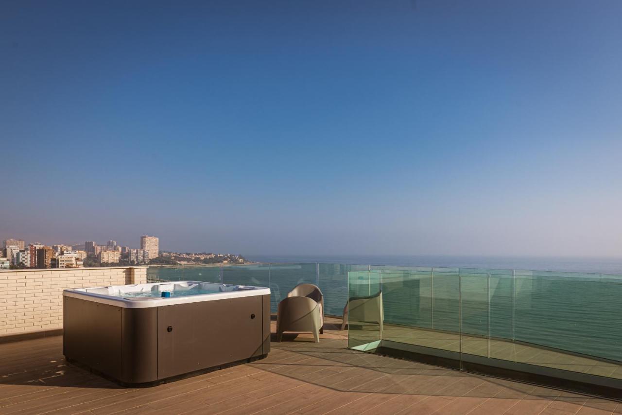Modern Sea Front Jacuzzi Blue Sky Apartment Alicante Luaran gambar