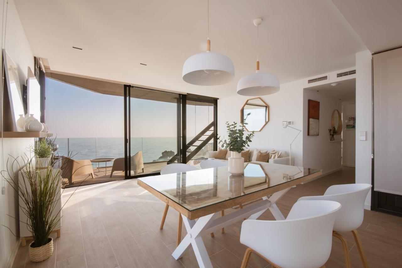 Modern Sea Front Jacuzzi Blue Sky Apartment Alicante Luaran gambar